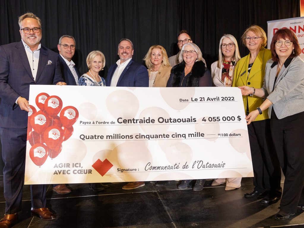 Plus de quatre millions $ pour Centraide Outaouais