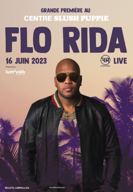 L’artiste international Flo Rida performera au Centre Slush Puppie à Gatineau en juin